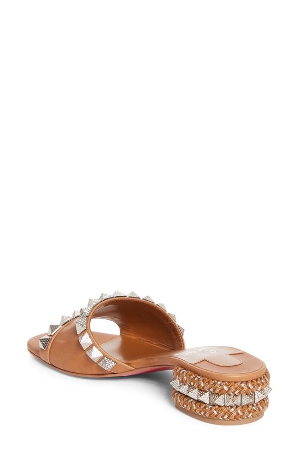 クリスチャン・ルブタン レディース シューズ サンダル Christian Louboutin Pyramule Slide Sandal Terra Terra