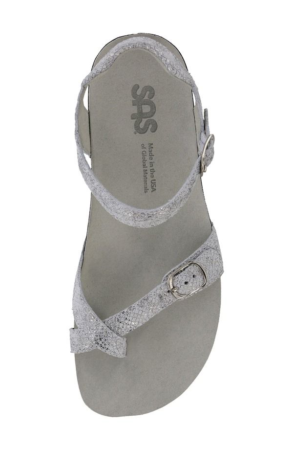 サス レディース シューズ サンダル SAS Pampa Wedge Sandal Plata