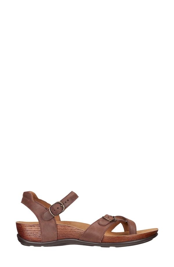サス レディース シューズ サンダル SAS Pampa Wedge Sandal Chocolate チョコレート