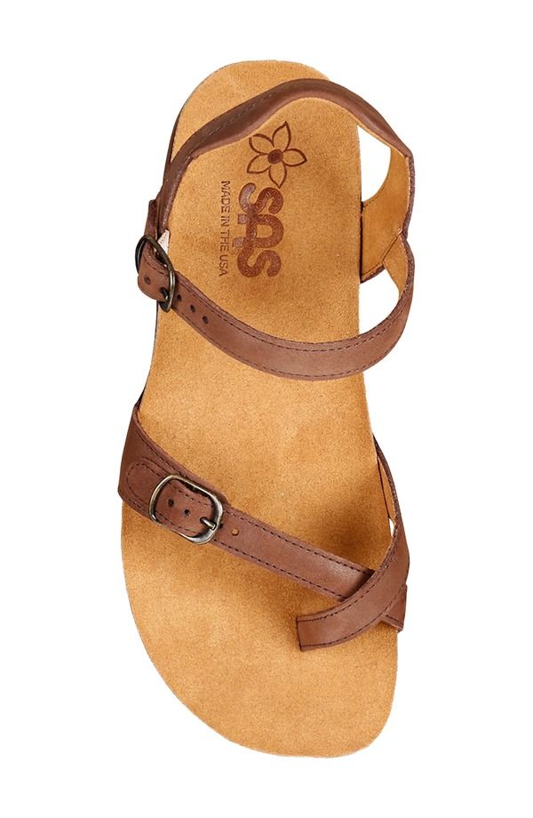 サス レディース シューズ サンダル SAS Pampa Wedge Sandal Chocolate チョコレート