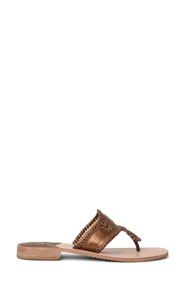 ジャックロジャース レディース シューズ サンダル Jack Rogers Jacks Flat Sandal Bronze