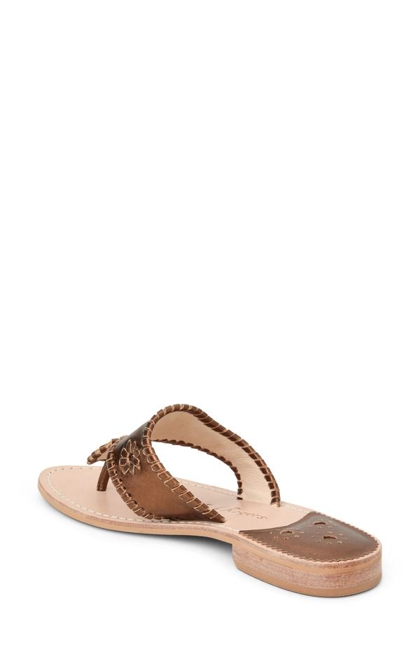 ジャックロジャース レディース シューズ サンダル Jack Rogers Jacks Flat Sandal Bronze