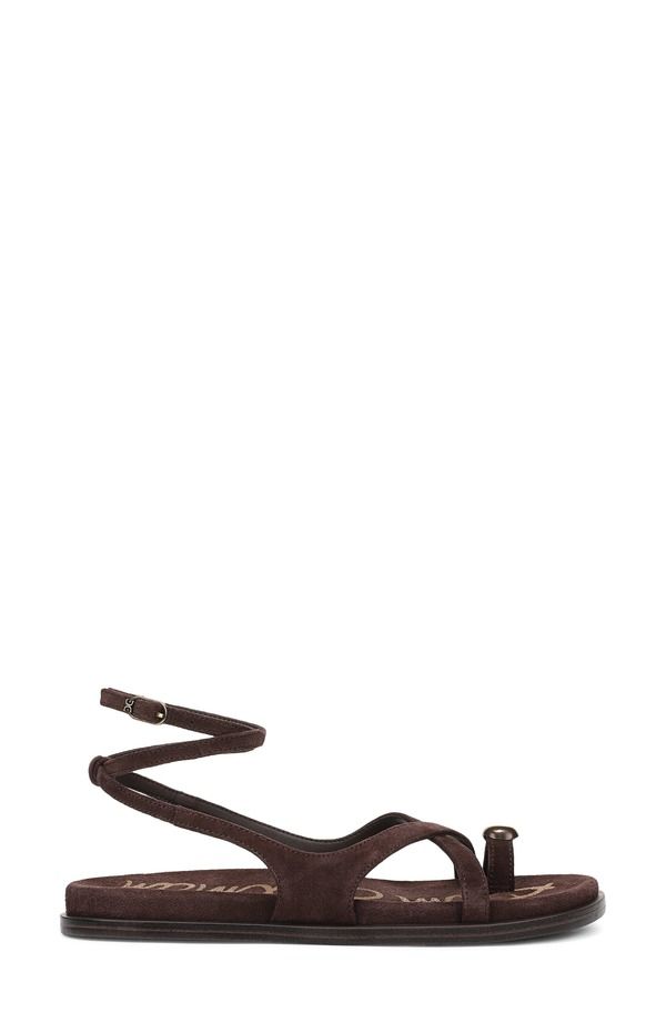 サムエデルマン レディース シューズ サンダル アンクル Sam Edelman Lottie Ankle Strap Sandal Cafe Noir