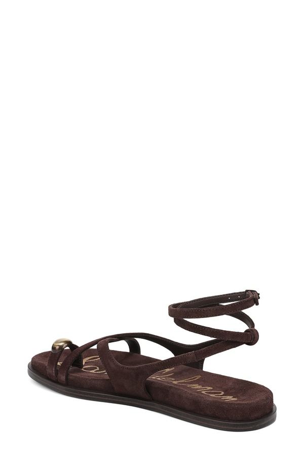 サムエデルマン レディース シューズ サンダル アンクル Sam Edelman Lottie Ankle Strap Sandal Cafe Noir