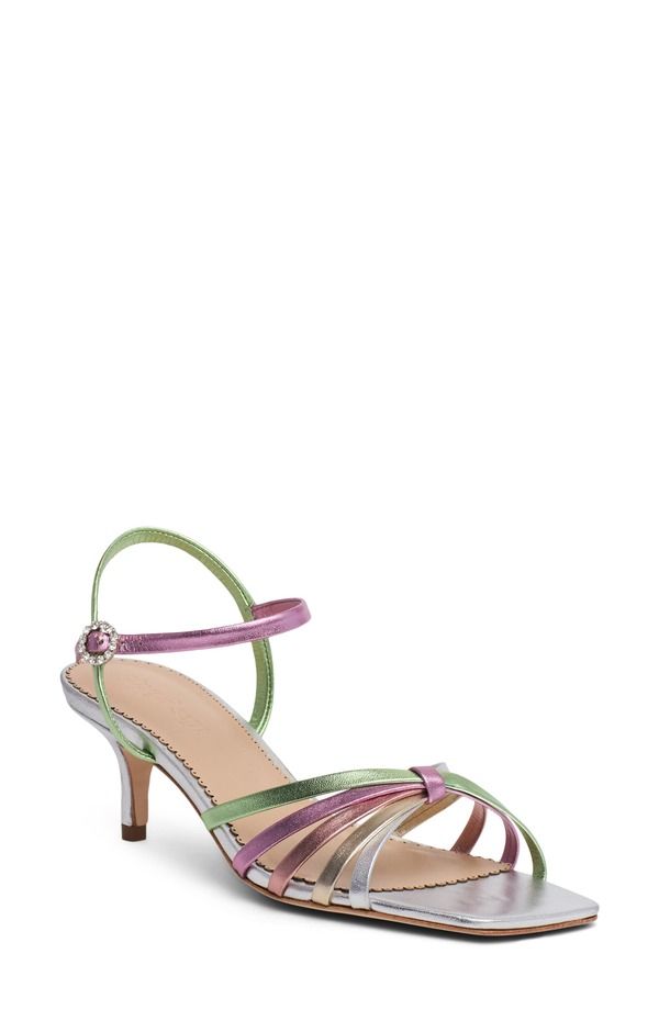 サンク セプト レディース シューズ サンダル アンクル Cinq Sept Maliankle Strap Sandalight Gold Metallic ゴールド