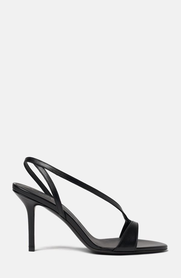スカロッソ レディース シューズ サンダル SCAROSSO Paula Sandals Black Calf ブラック