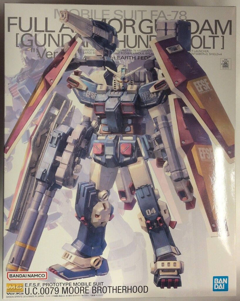 BANDAI SPIRITS MG 1/100 バンダイナムコ版 フルアーマー・ガンダム Ver.Ka（GANDAM THUNDERBOLT版）