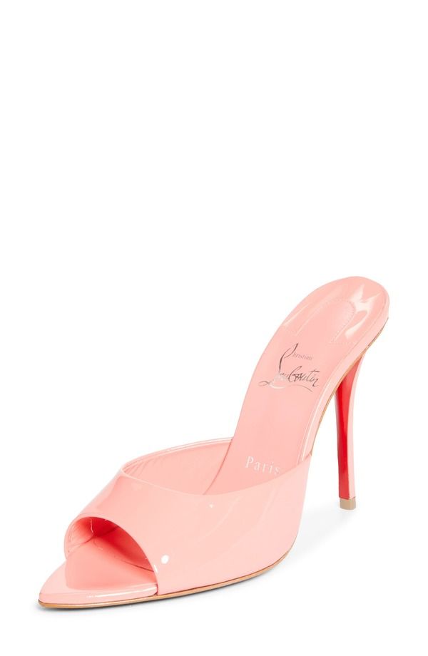 クリスチャン・ルブタン レディース シューズ サンダル Christian Louboutin Miss Z Pointed Toe Sandal Grapefruit
