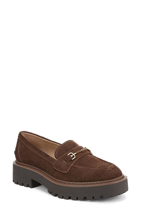 サムエデルマン レディース シューズ スリッポン・ローファー プラットフォーム Sam Edelman Leah Platform Loafer Mustangbrw