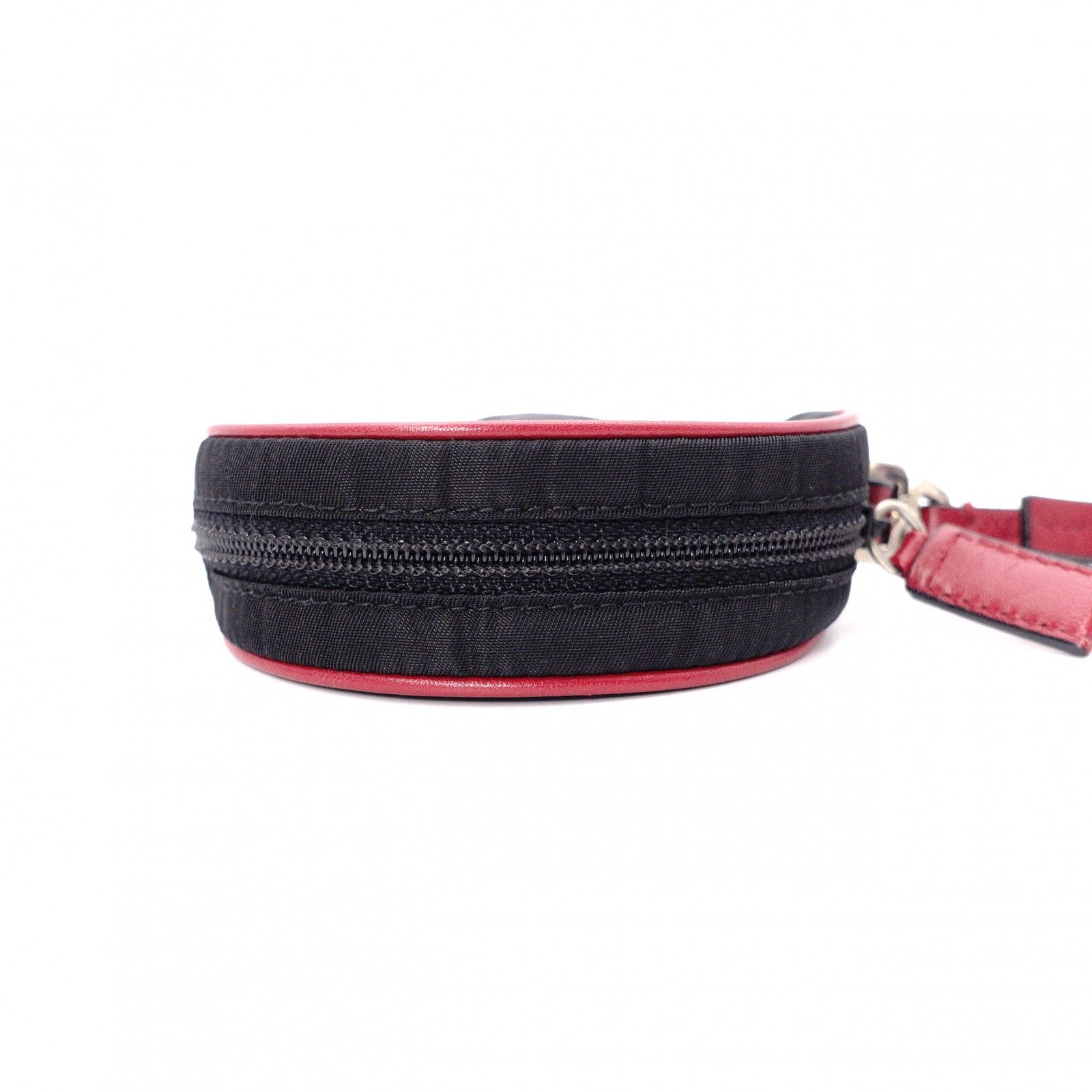 PRADA プラダ コインケース ナイロン ブラック レッド 小物入れ ポーチ 