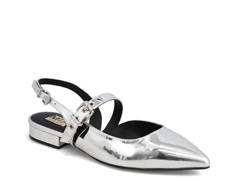 ミアリミテッドエディション レディース シューズ パンプス Mia LimiteditionAree Flat Silver Metallic シルバー