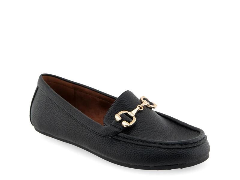 エアロソールズ レディース シューズ スリッポン・ローファー AerosolesDallas Loafer Black ブラック