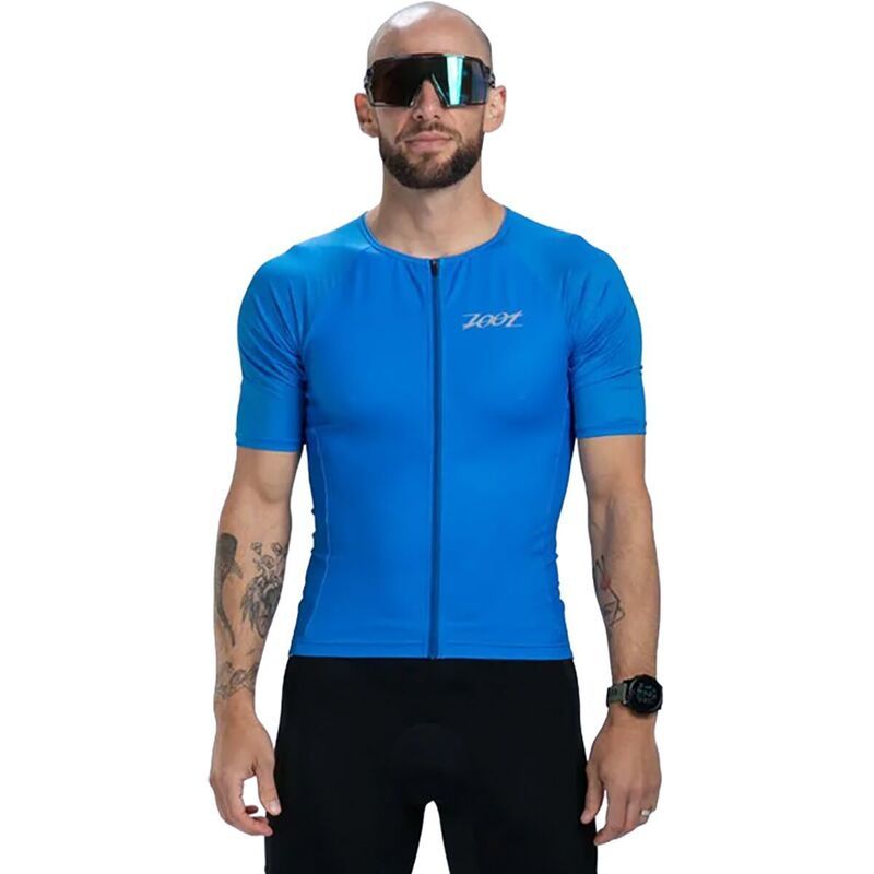 ズート メンズ トップス Tシャツ 半袖 ジャージー ZOOT Core Tri Aero ShortSleeve Jersey Mens Ocean Blue ブルー