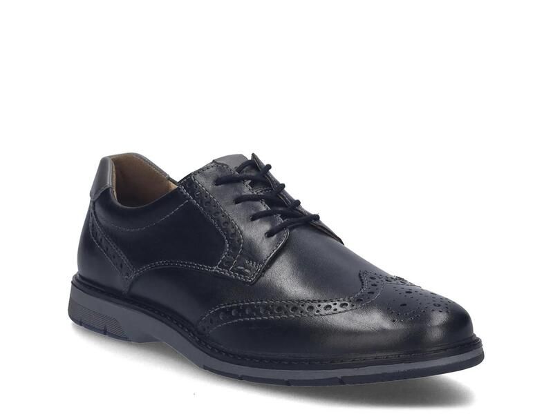 ジョセフセイベル メンズ シューズ オックスフォード ウィングチップ Josef SeibelStuart 04 Wingtip Oxford Mens Black ブラック
