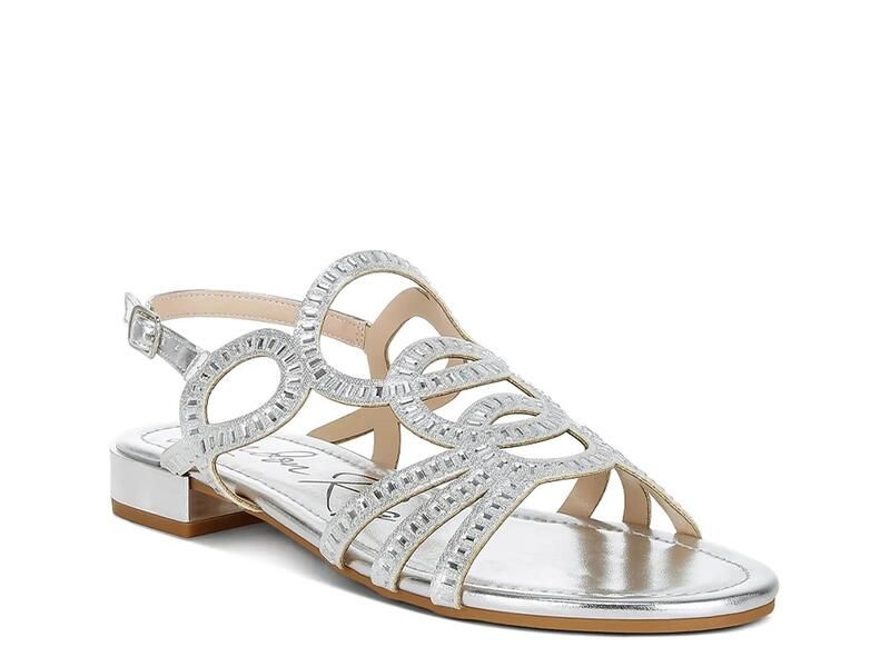 ロンドンラグ レディース シューズ サンダル London RagJistersandal Silver Metallic シルバー