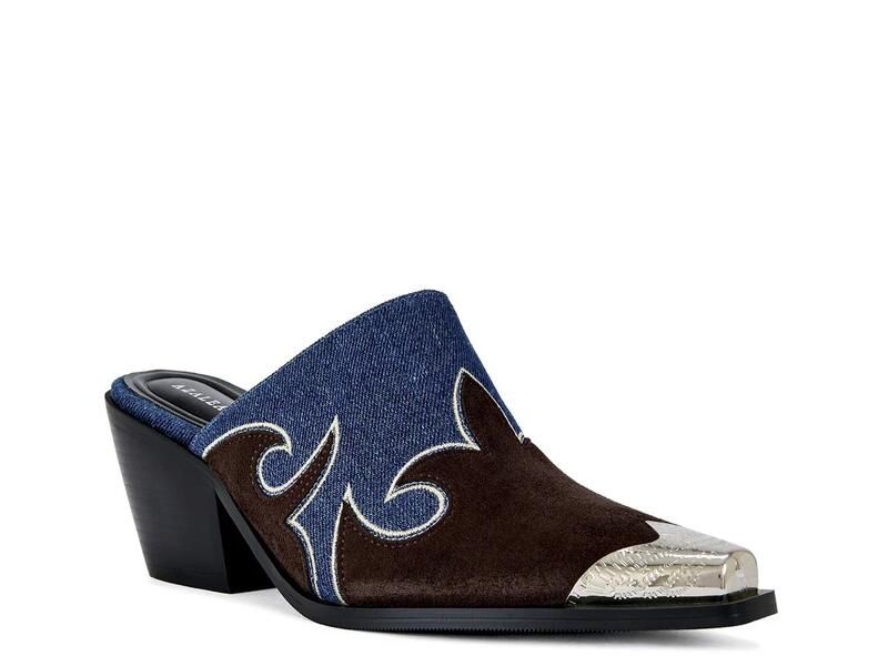 アザレア ワン レディース シューズ サンダル Azalea WangCecily Mule BrownDenim Blue デニム 18,104円