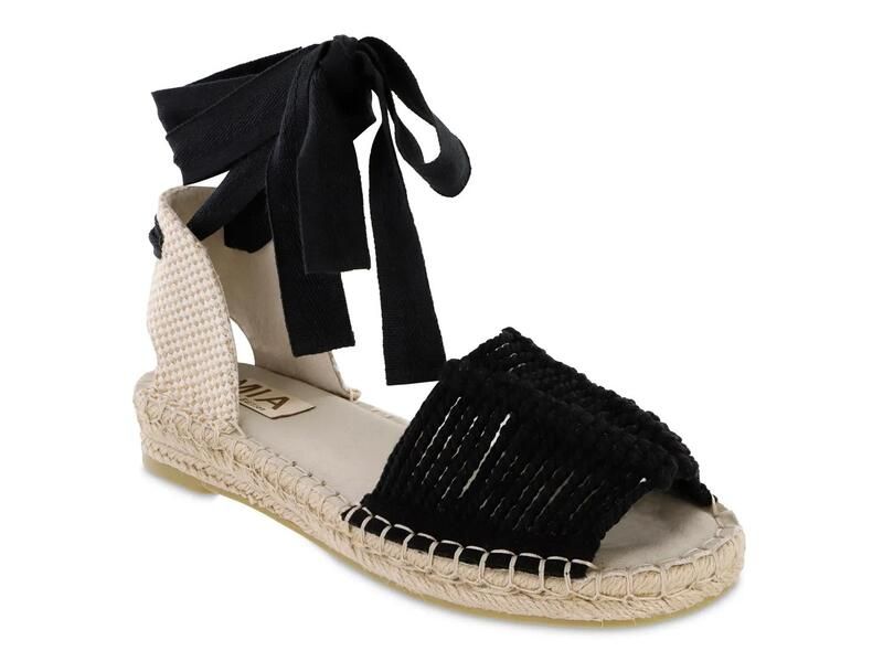 ミアリミテッドエディション レディース シューズ サンダル Mia LimiteditionNoella Espadrille Sandal Black ブラック