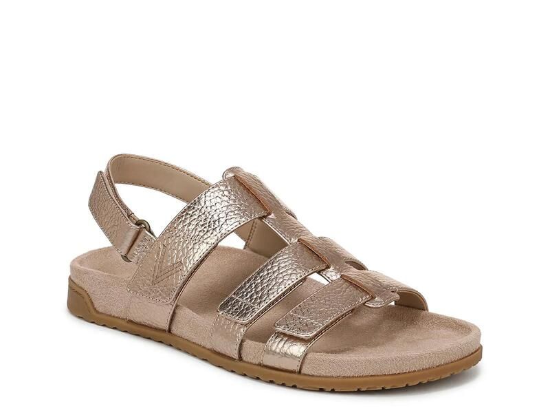 バイオニック レディース シューズ サンダル VionicEureka Sandal Bronze Leather