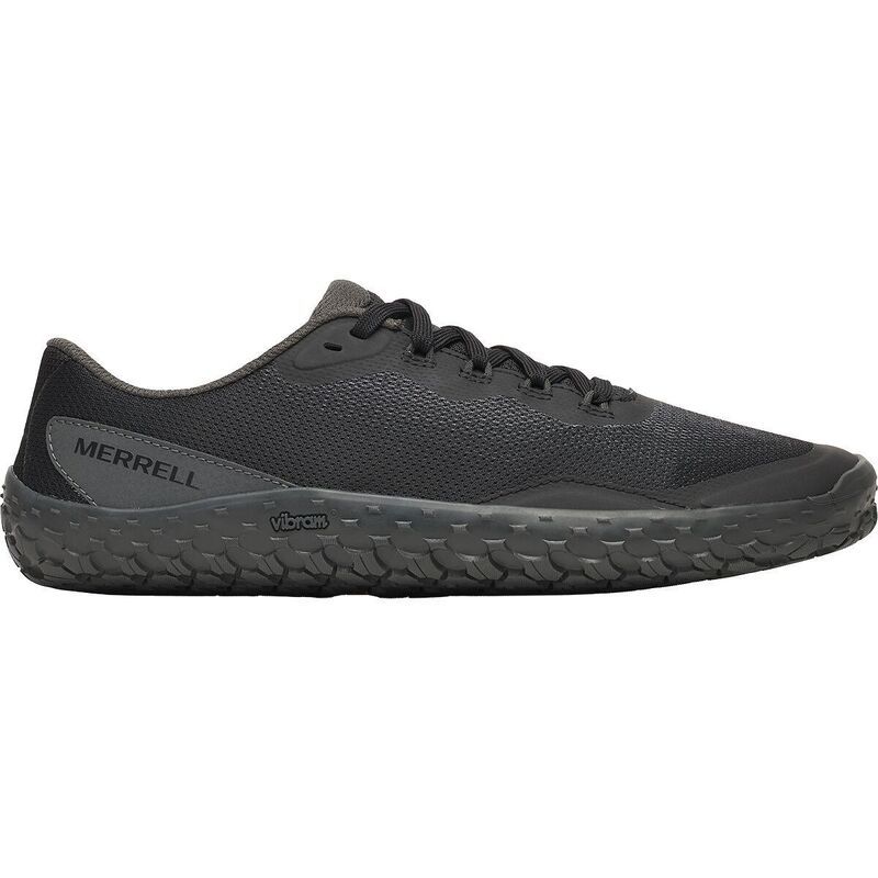 メレル メンズ シューズ スニーカー Merrell Vapor Glove 7 Trail Running Shoe Mens Black ブラック