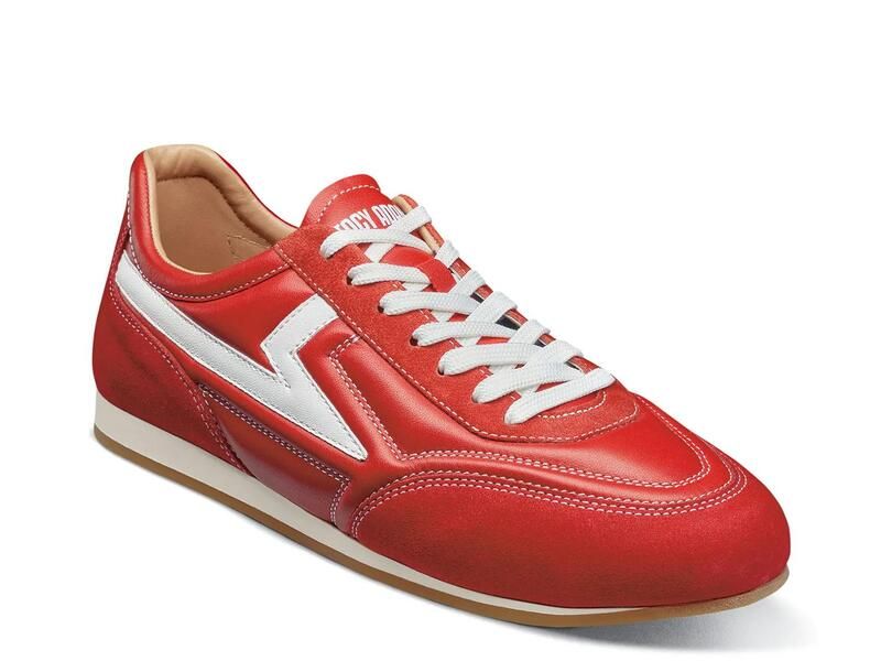 ステイシーアダムス メンズ シューズ スニーカー Stacy AdamsAction 150 Sneakered レッド