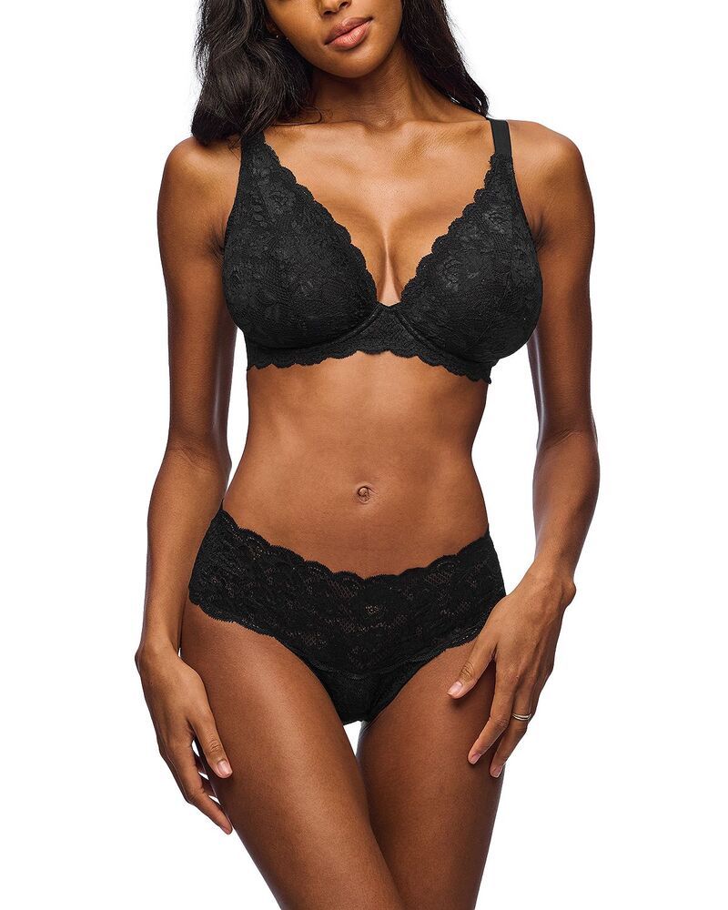 コサベラ レディース アンダーウェア ブラジャー Cosabella NSN Plunge Bra Black ブラック