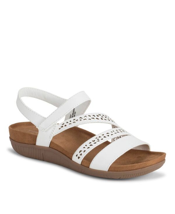 ベアトラップス レディース シューズ サンダル Baretraps Womens Jinna Wedge Sandals White ホワイト