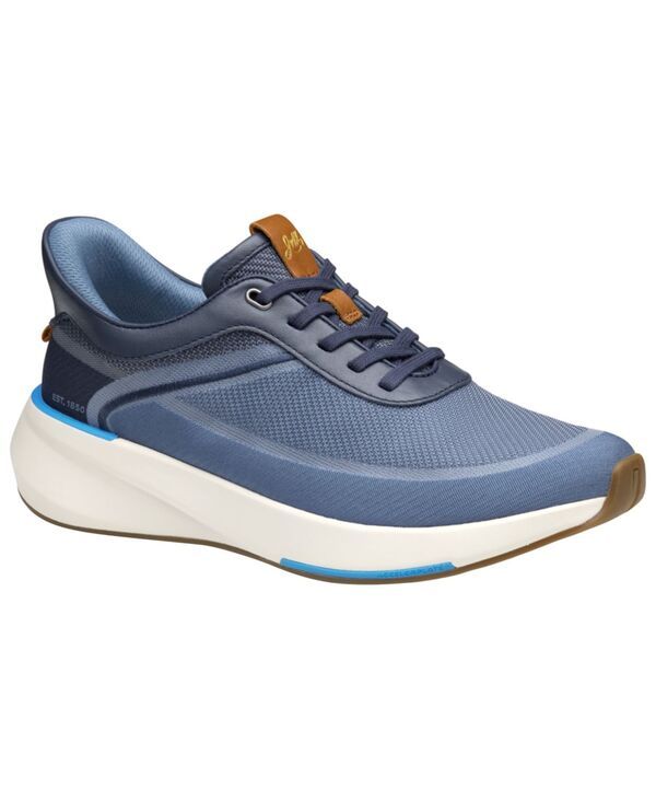 ジョンストンアンドマーフィー メンズ シューズ スニーカー ニット Johnston Murphy Mensurge Knit UThroat Sneakers Navy Knit ネイビー