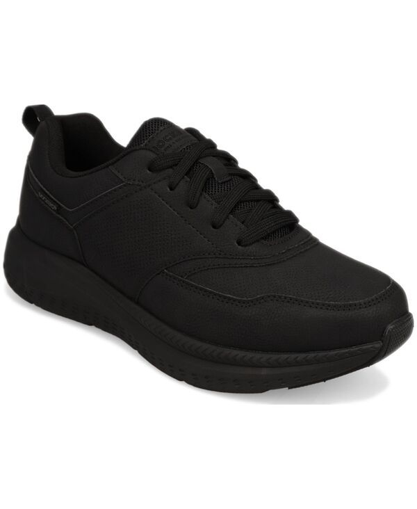 ドッカーズ メンズ シューズ スニーカー レース Dockers Mens Tenacity Cushioned LaceUp Casual Sneakers Black Monochrome ブラック