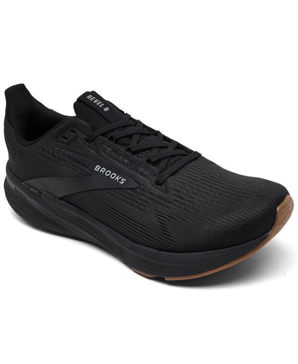 ブルックス メンズ シューズ スニーカー Brooks Mens Revel 8 Running Sneakers from Finish Line Black ブラック