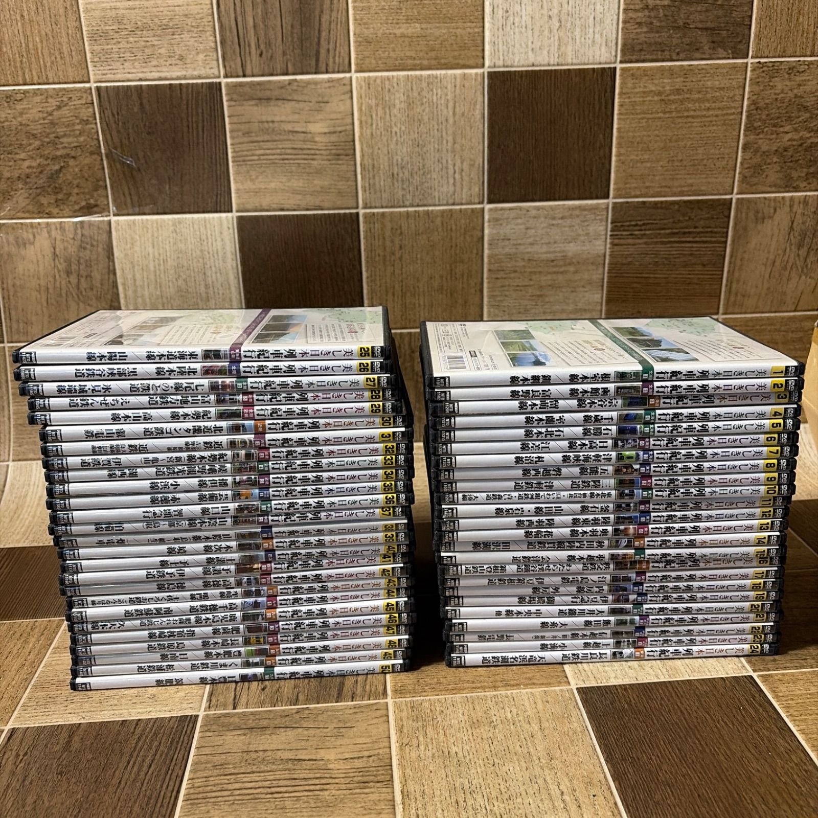 鉄道紀行 1〜30巻 セット DVD 美しき日本 列車紀行 1-50巻セット 中古品 - メルカリ
