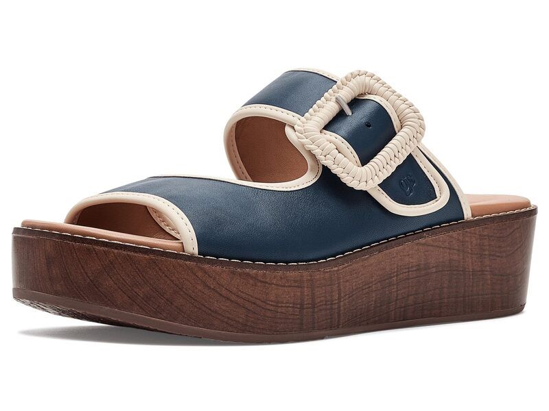 ケネスコール レディース シューズ ヒール Gentle Souls By Kenneth Cole Vadylinavy Leather ネイビー