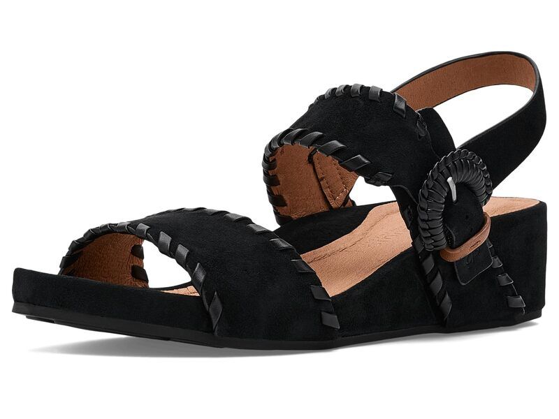 ケネスコール レディース シューズ ヒール Gentle Souls By Kenneth Cole Gayle Black Suede ブラック