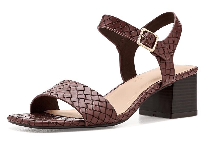 ジュルネ コレクション レディース シューズ ヒール Journee Collection ShainaWo Chocolate Woven チョコレート