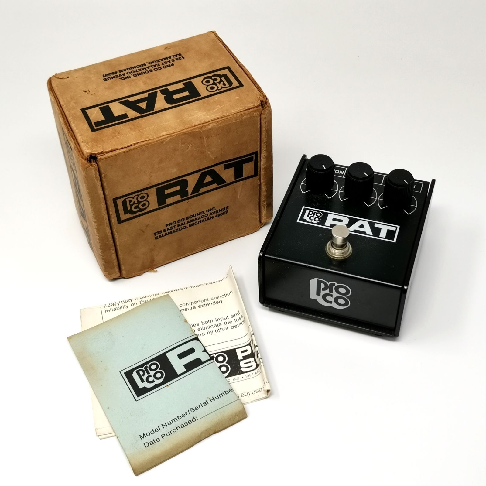 proco RAT ギターエフェクター　動作未確認　中古品 管理番号 KKVJIMKO55