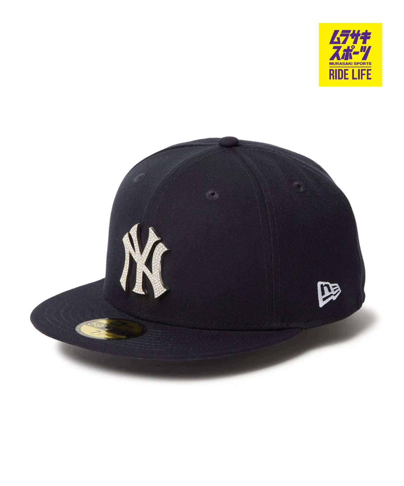 【ムラスポ公式】新品 NEW ERA ニューエラ キャップ 5950 ラインストーンバッジ ニューヨーク・ヤンキース RHINESTOE 14668127