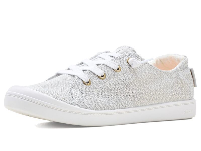 ロキシー レディース シューズ スニーカー プラスサイズ Roxy Bayshore Plus II Woven Grey グレー