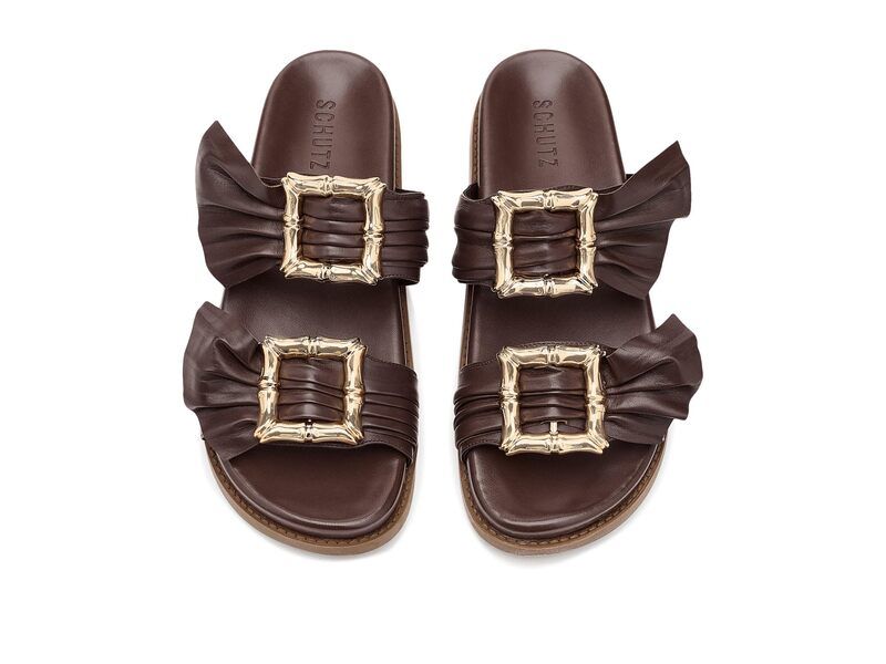 シュッツ レディース シューズ サンダル Schutz Enola Bamboo SportyWo Root Brown ブラウン シュッツ レディース シューズ サンダル Schutz Enola Bamboo SportyWo Root Brown ブラウン