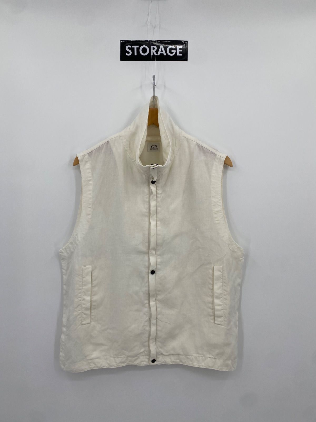 【中古】C.P.COMPANY Cotton Vest L シーピーカンパニー コットン ベスト