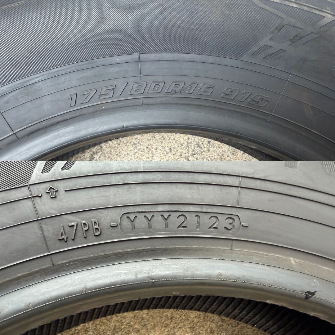 2023年製バリ山】175/80R16 サマータイヤ ヨコハマ ジオランダー CV