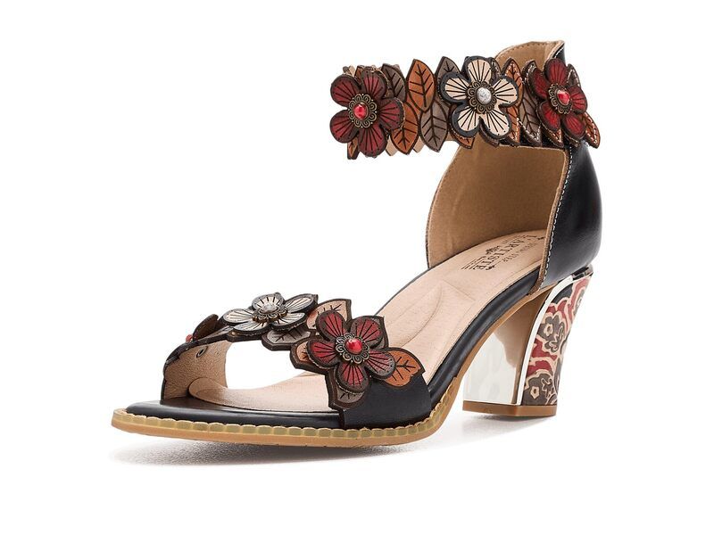 スプリングステップ レディース シューズ ヒール Lartiste By Spring Step Doublelove Black Multi ブラック