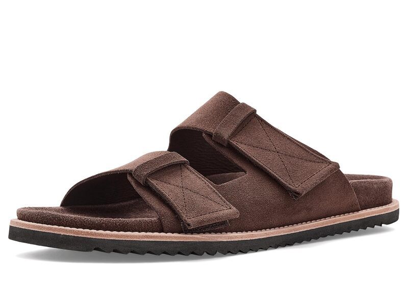アレン エドモンズ メンズ シューズ サンダル Allen Edmondseagrove Slide Sandals Chocolate Su チョコレート