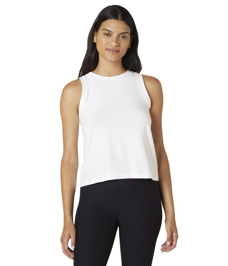 ビヨンドヨガ レディース トップス シャツ Beyond Yoga Featherweight Rebalance Tank Cloud White ホワイト