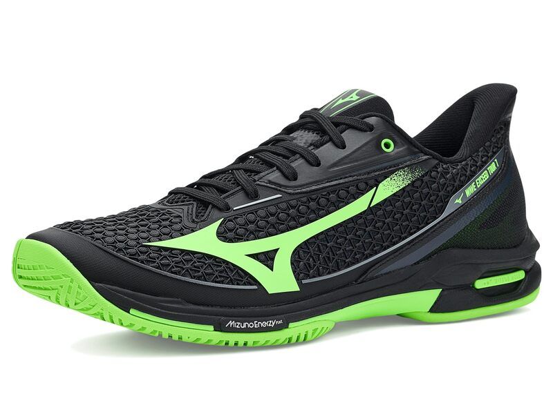 ミズノ メンズ シューズ スニーカー Mizuno Wavexceed Tour 7 AC BlackGlowing A ブラック