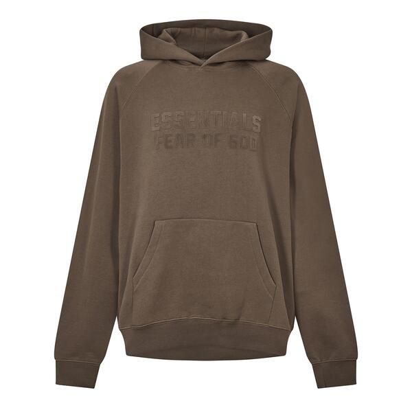 フィアオブゴッド メンズ アウター パーカー・スウェット Fear Of God Essentials Mens Overhead Hoodie Wood