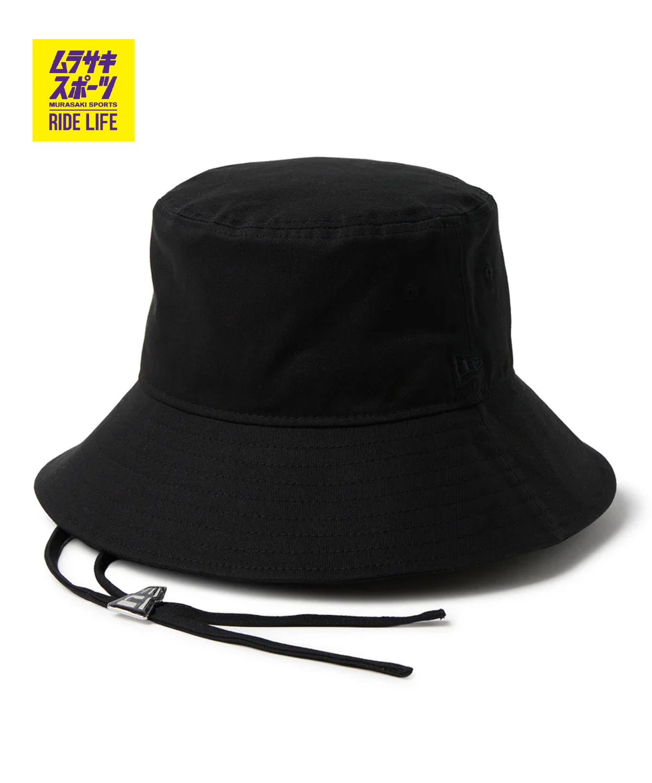【ムラスポ公式】新品 NEW ERA ニューエラ ハット バケット03 Jewelry コードストラップ ブラック 14744748