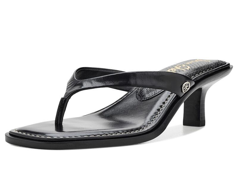 サムエデルマン レディース シューズ ヒール Sam Edelman DollieWo Black Leather ブラック