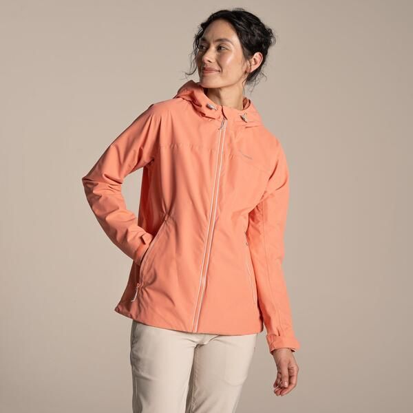 クラッグホッパーズ レディース アウター ジャケット・ブルゾン Craghoppersolla Waterproof Lightweight Jacket Spcedapricot