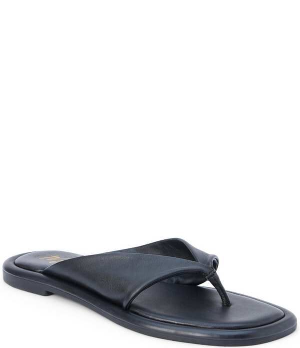 マチス レディース シューズ サンダル レザー Matisse Mirage Leather Thong Sandals Black ブラック