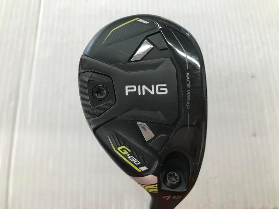 ピン　G430　22度　ALTA J CB BLACK　Rフレックス　ユーティリティ　中古【最短即日発送】