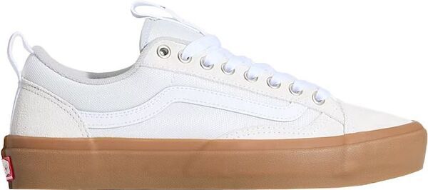 バンズ レディース シューズ スニーカー Vanskate Old Skool 36 Gum Shoe RedWhite ホワイト